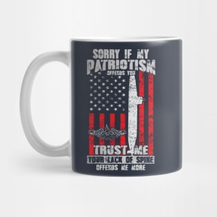 Submariner Patriotism Mug